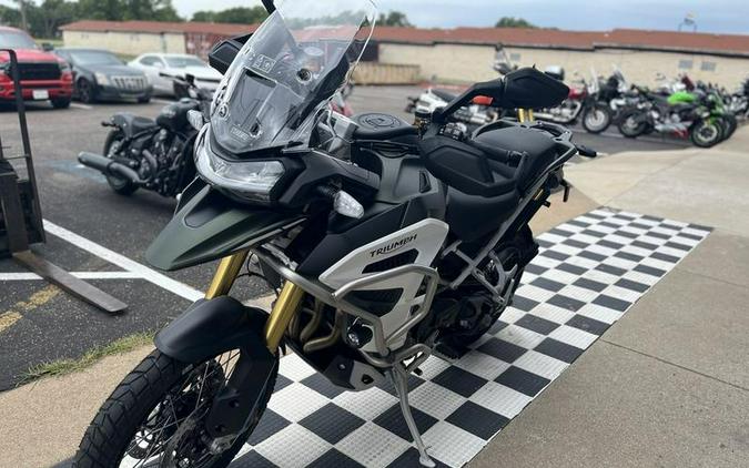 2024 Triumph Tiger 1200 Rally Explorer Matt Khaki Green