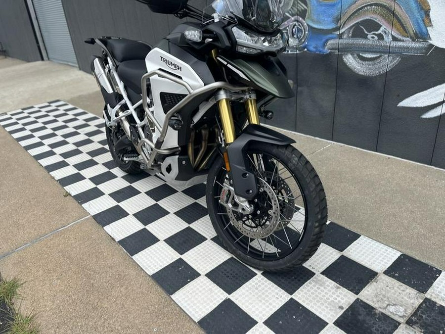 2024 Triumph Tiger 1200 Rally Explorer Matt Khaki Green