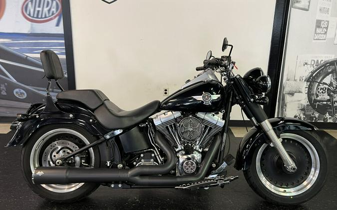 2011 Harley-Davidson Fat Boy Lo Vivid Black FLSTFB