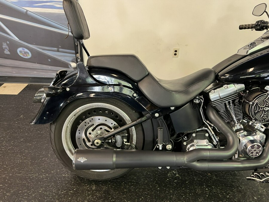 2011 Harley-Davidson Fat Boy Lo Vivid Black FLSTFB