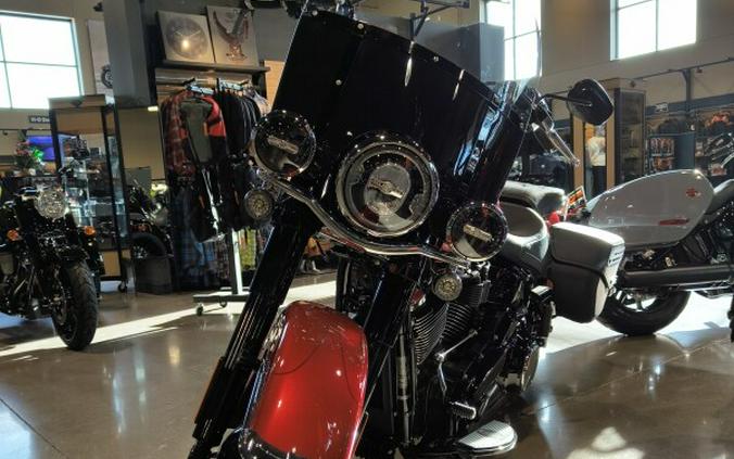2026 Harley-Davidson® Heritage Classic Brilliant Red - Black w/Laced Wheels