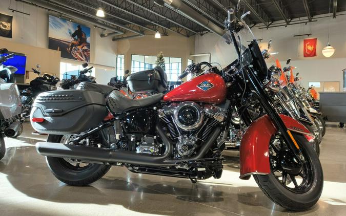 2026 Harley-Davidson® Heritage Classic Brilliant Red - Black w/Laced Wheels