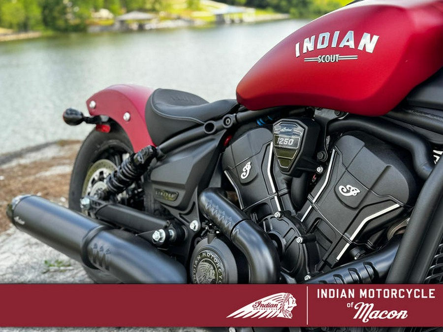 2025 Indian Motorcycle® Scout® Bobber Limited Sunset Red Smoke