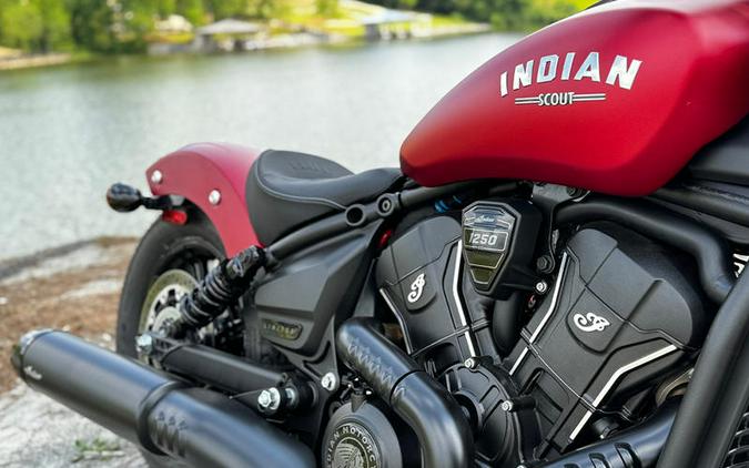 2025 Indian Motorcycle® Scout® Bobber Limited Sunset Red Smoke