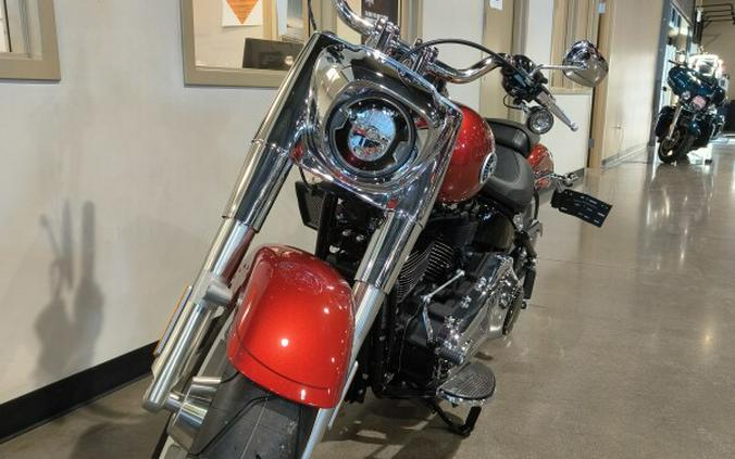 2026 Harley-Davidson® Fat Boy® Brilliant Red - Chrome