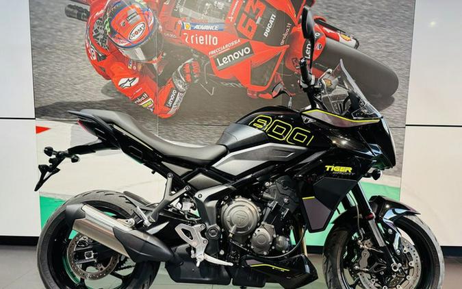 2025 Triumph Tiger Sport 800 Sapphire Black