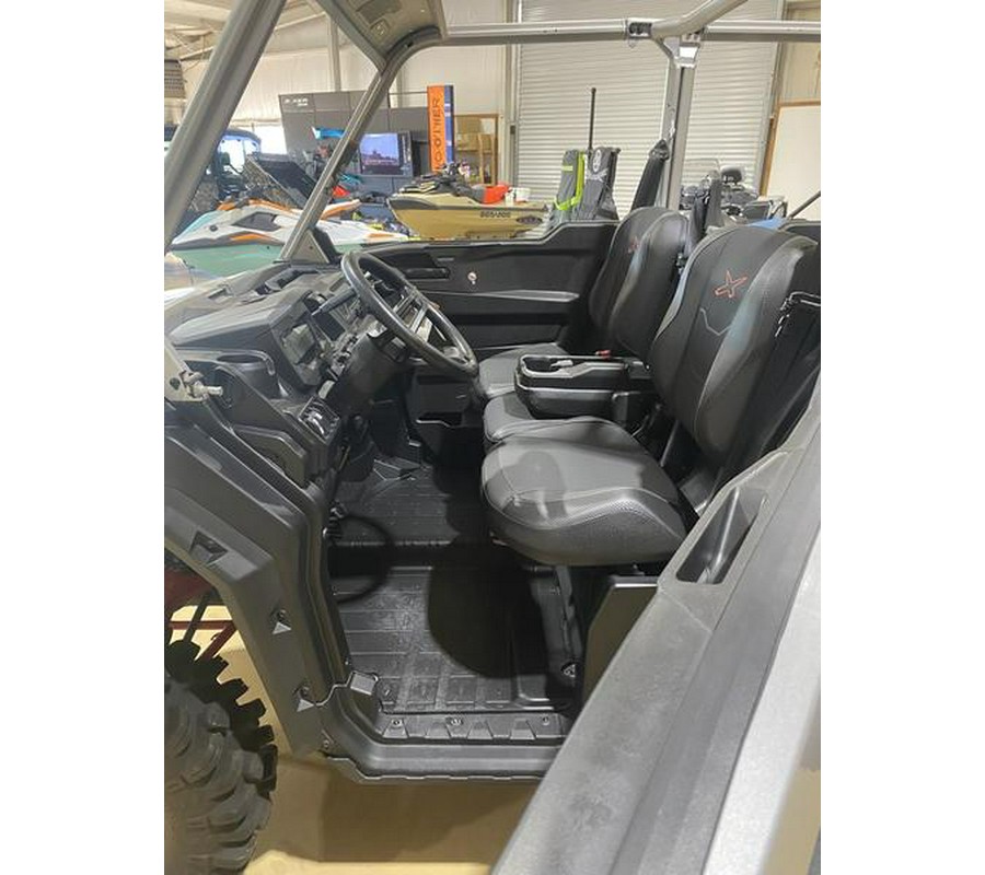 2025 Can-Am® Defender MAX X mr with Half-Doors HD10 Hyper Silver & Legion Red