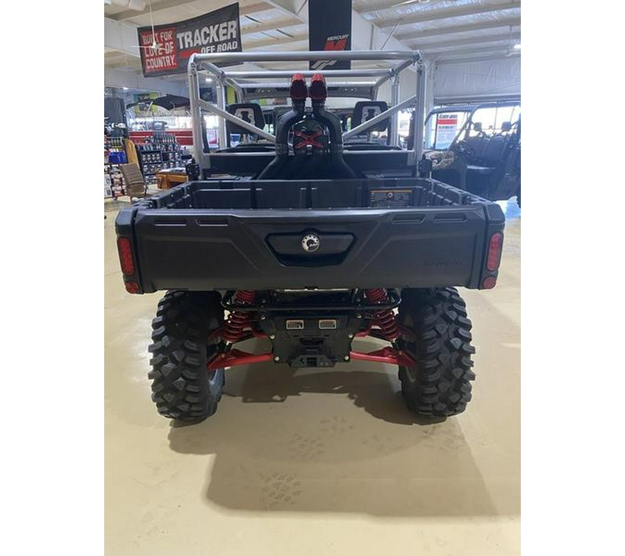 2025 Can-Am® Defender MAX X mr with Half-Doors HD10 Hyper Silver & Legion Red