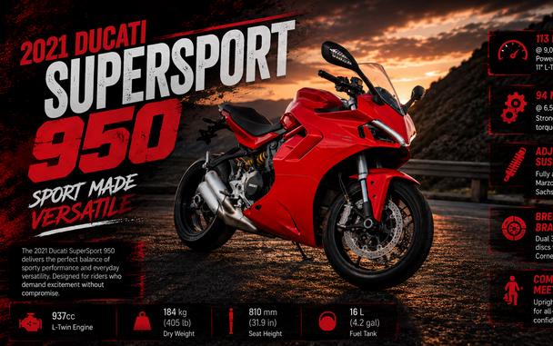 2021 DUCATI SUPERSPORT 950 - F000692