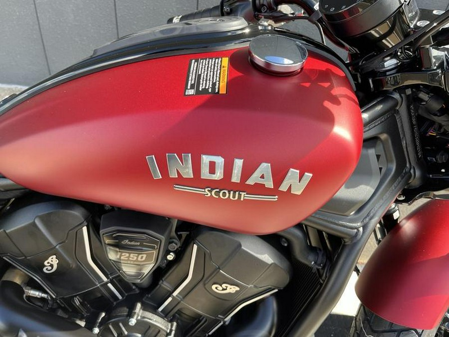 2025 Indian Motorcycle® Scout® Bobber Limited +Tech Sunset Red Smoke