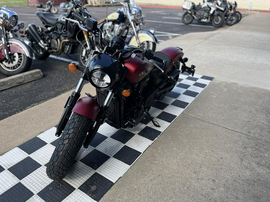 2025 Indian Motorcycle® Scout® Bobber Limited +Tech Sunset Red Smoke