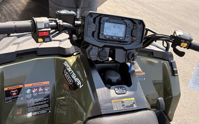 2026 Polaris Sportsman 450 H.O. EPS Sage Green - 09502