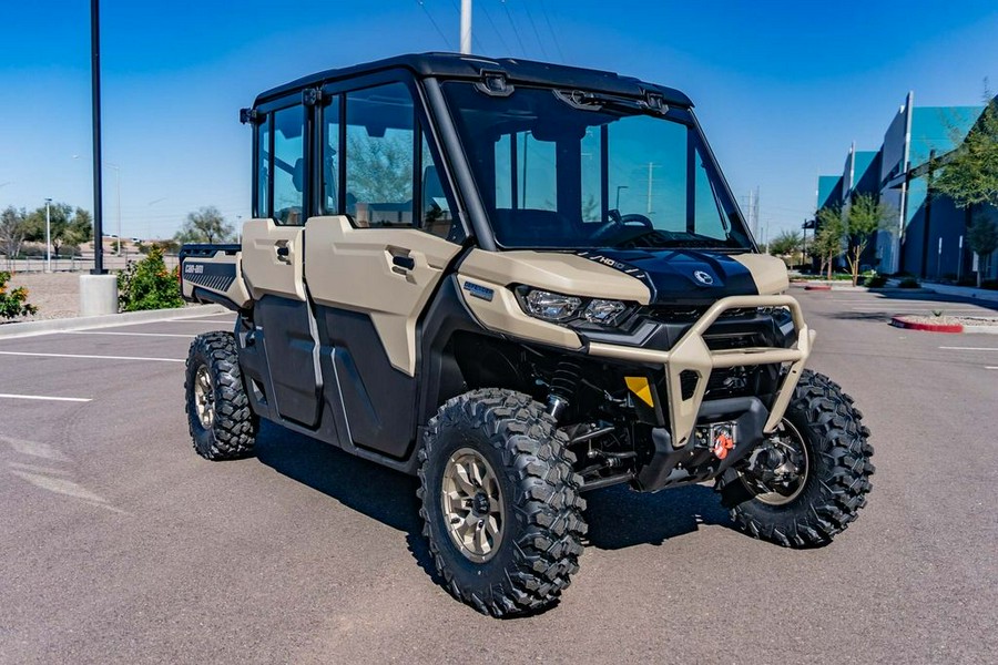 2024 Can-Am® Defender MAX Limited HD10 Desert Tan & Timeless Black