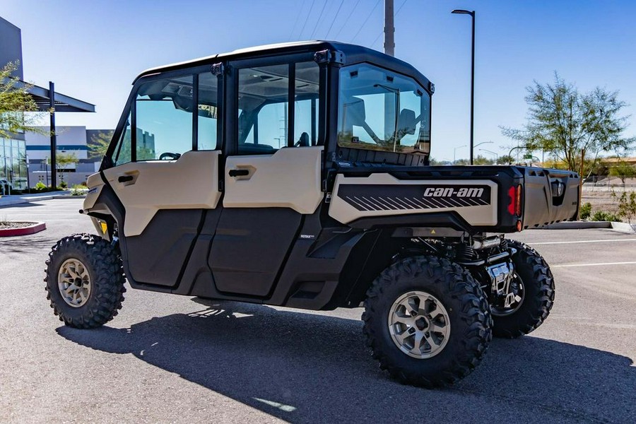 2024 Can-Am® Defender MAX Limited HD10 Desert Tan & Timeless Black