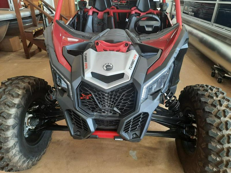 2025 Can-Am® Maverick X3 Max X RS Turbo RR With Smart-Shox Fiery Red & Hyper Silver