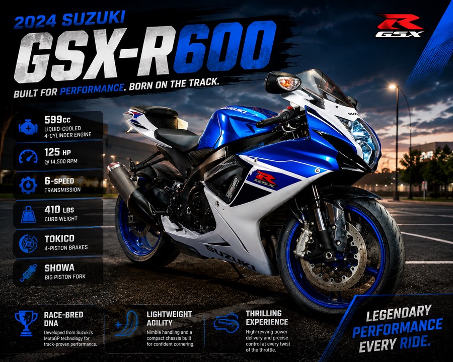 2024 SUZUKI GSX-R600 - F100412