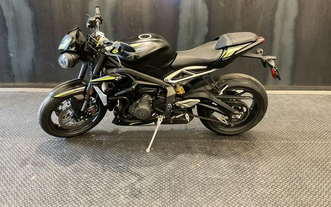 2022 Triumph Street Triple RS Matte Jet Black