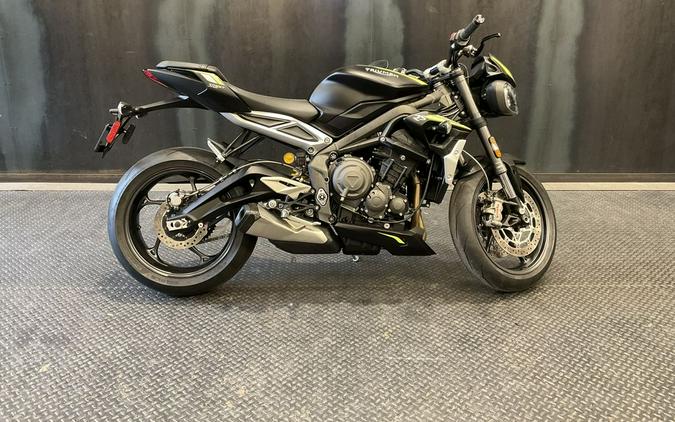 2022 Triumph Street Triple RS Matte Jet Black