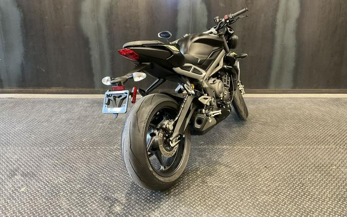 2022 Triumph Street Triple RS Matte Jet Black