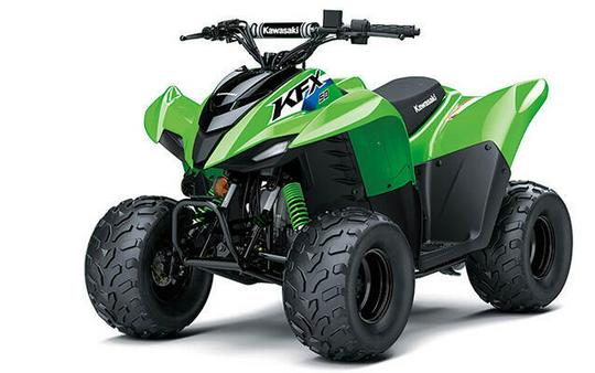 2027 Kawasaki KFX50 Lime Green