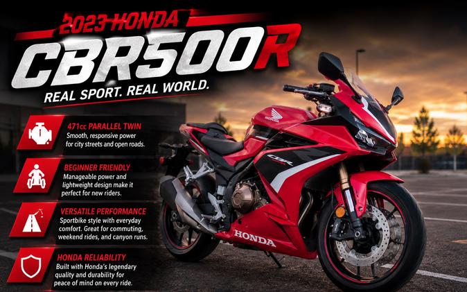 2023 HONDA CBR500R ABS - F401437