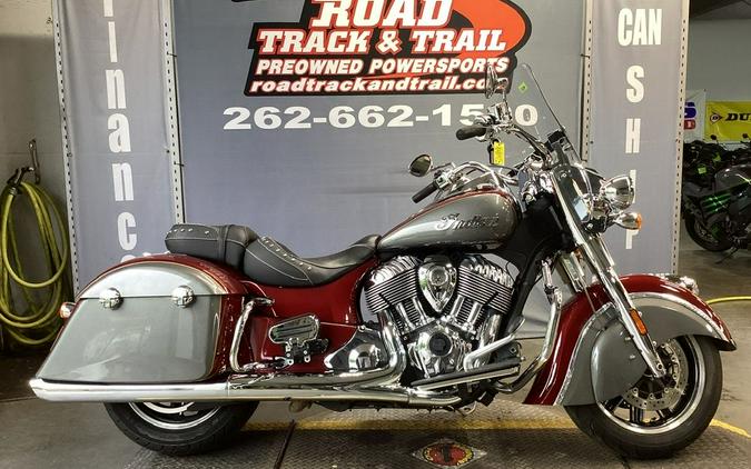 2020 Indian Motorcycle® Springfield® Burgundy Metallic / Titanium Metallic