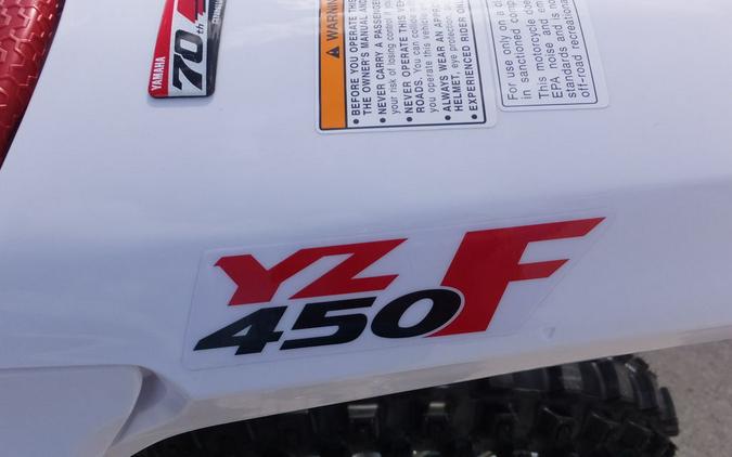 2026 Yamaha YZ 450F 70th Anniversary Edition