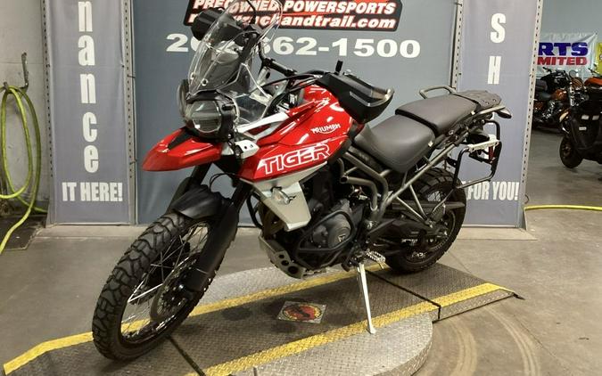 2018 Triumph Tiger 800 XCA Korosi Red