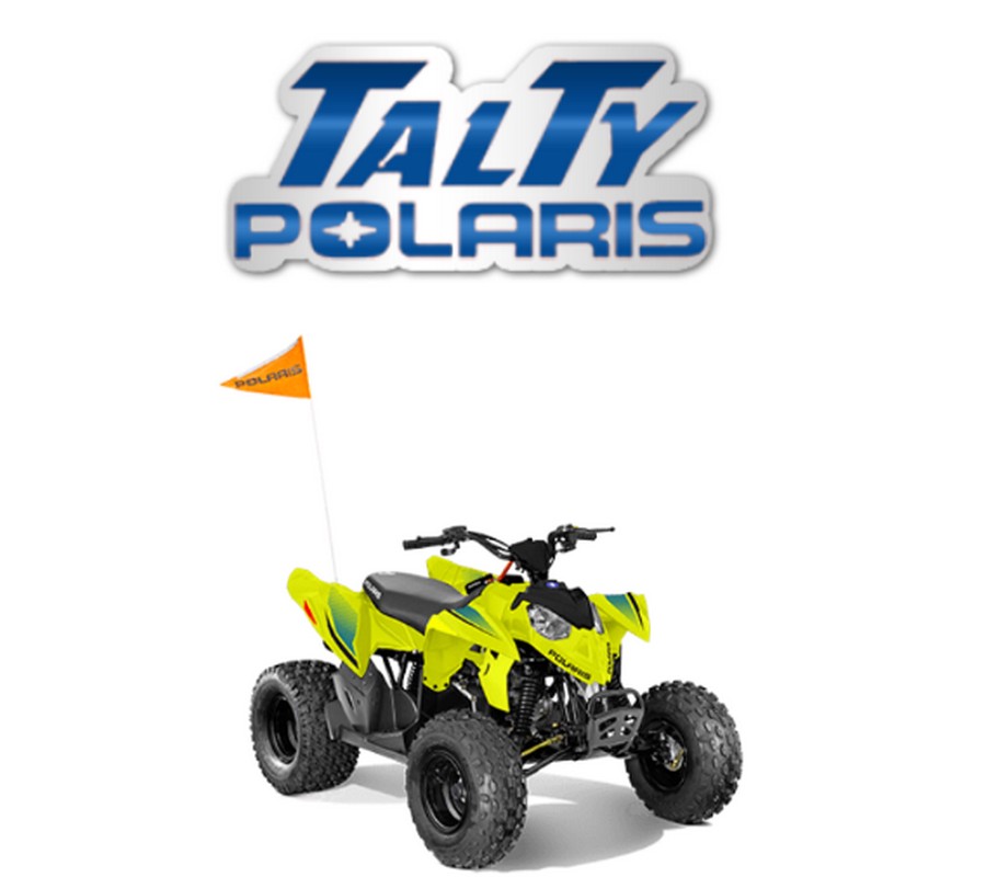 2026 Polaris Outlaw® 110 EFI-Lime Squeeze