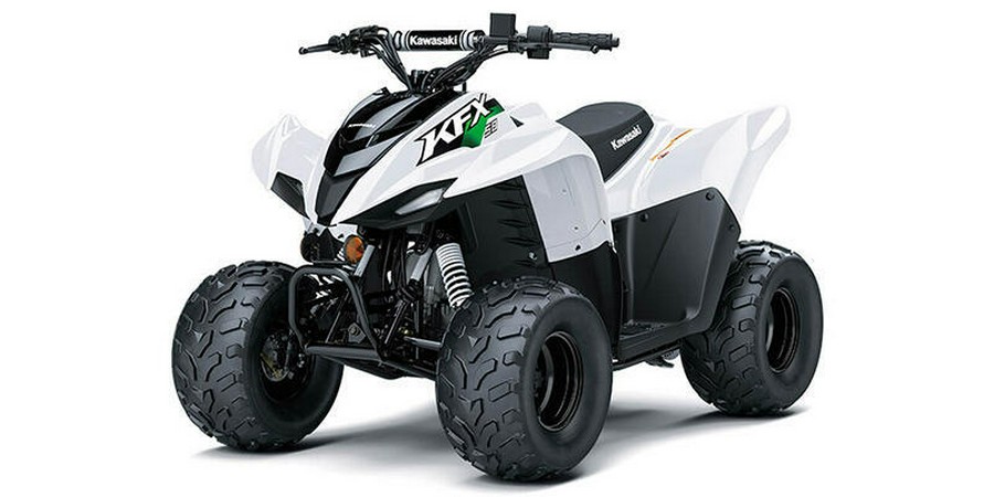 2027 KAWASAKI KFX-50 Bright White