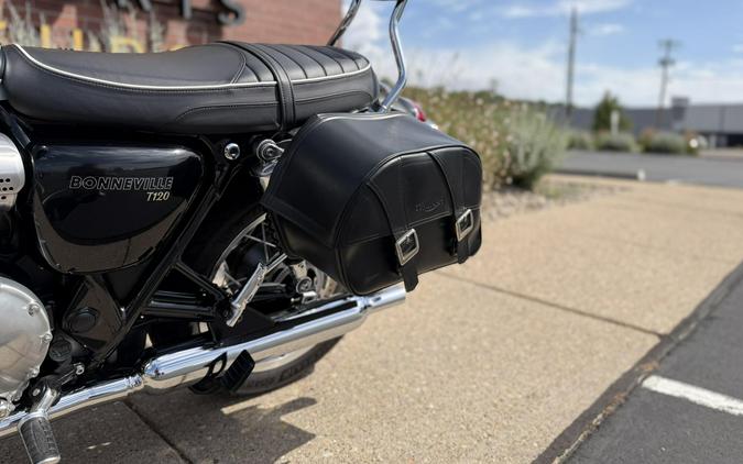 2023 Triumph Bonneville T120 Chrome Edition Chrome / Meriden Blue