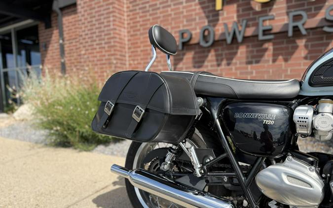 2023 Triumph Bonneville T120 Chrome Edition Chrome / Meriden Blue