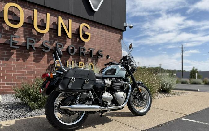 2023 Triumph Bonneville T120 Chrome Edition Chrome / Meriden Blue