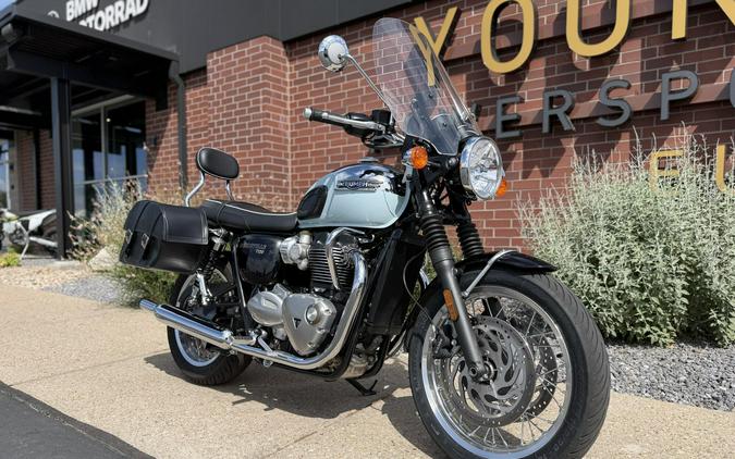 2023 Triumph Bonneville T120 Chrome Edition Chrome / Meriden Blue