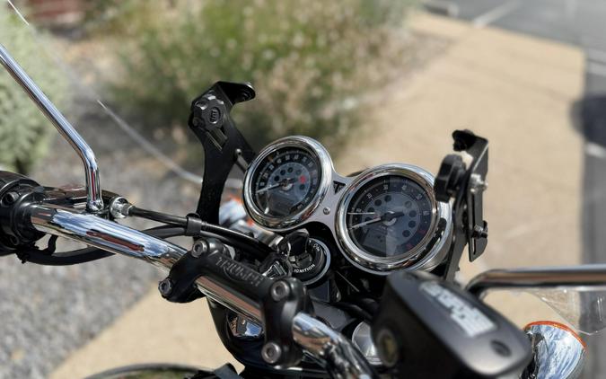 2023 Triumph Bonneville T120 Chrome Edition Chrome / Meriden Blue