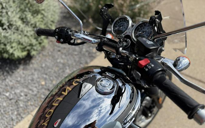 2023 Triumph Bonneville T120 Chrome Edition Chrome / Meriden Blue