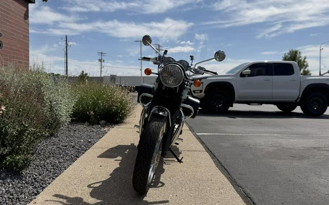2023 Triumph Bonneville T120 Chrome Edition Chrome / Meriden Blue