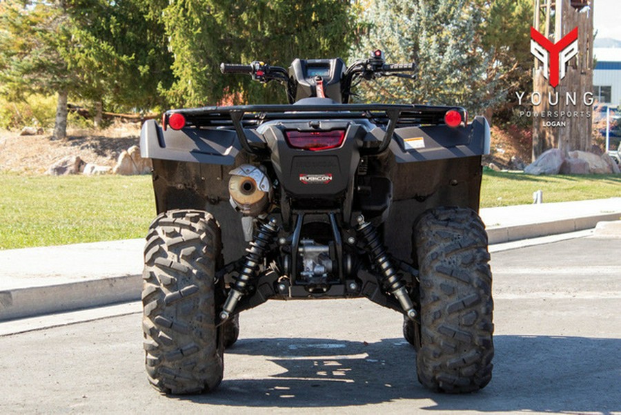 2024 Honda FourTrax Foreman Rubicon 4X4 EPS Black Forest Green