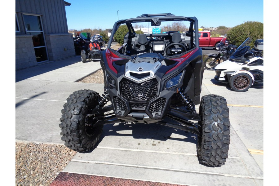 2024 Can-Am Maverick X3 RS Turbo Red & Silver