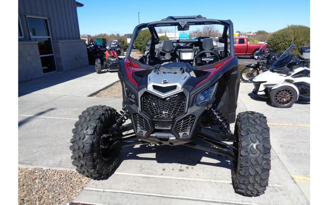 2024 Can-Am Maverick X3 RS Turbo Red & Silver