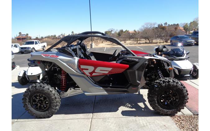 2024 Can-Am Maverick X3 RS Turbo Red & Silver