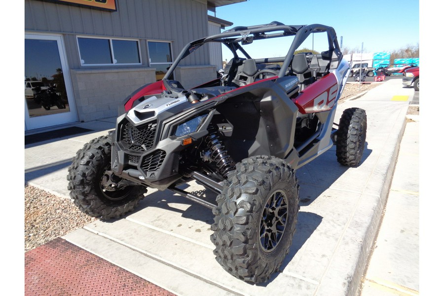 2024 Can-Am Maverick X3 RS Turbo Red & Silver