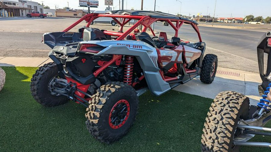 Used 2024 CAN-AM MAVERICK X3 MAX X DS TURBO RR FIERY RED AND HYPER SILVER