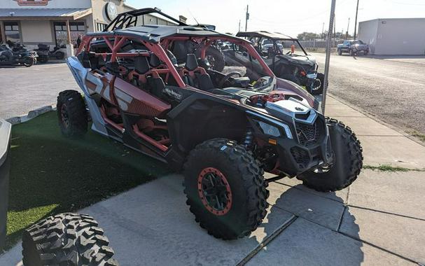 Used 2024 CAN-AM MAVERICK X3 MAX X DS TURBO RR FIERY RED AND HYPER SILVER