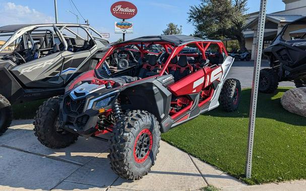 Used 2024 CAN-AM MAVERICK X3 MAX X DS TURBO RR FIERY RED AND HYPER SILVER