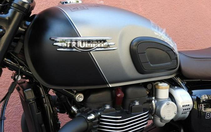 2026 Triumph Bonneville T120 Black Matt silver ice