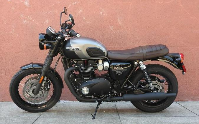 2026 Triumph Bonneville T120 Black Matt silver ice
