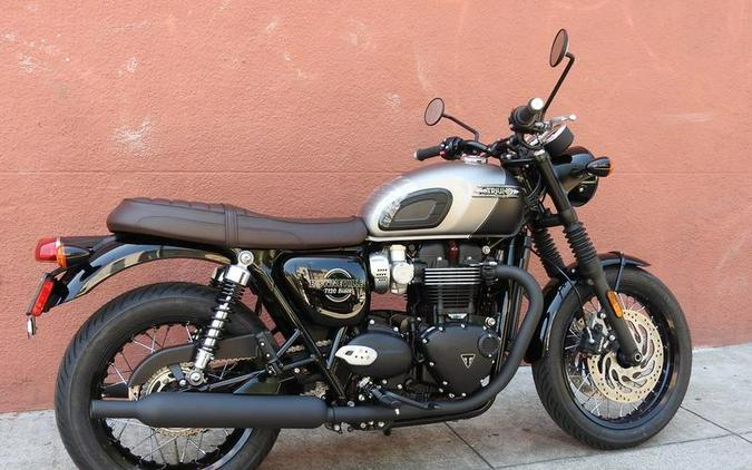 2026 Triumph Bonneville T120 Black Matt silver ice