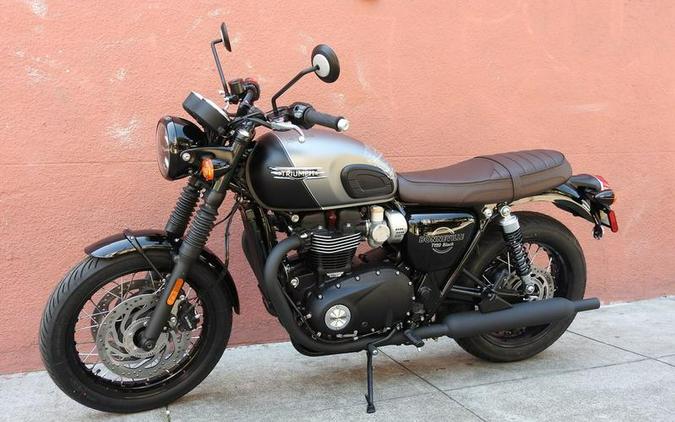 2026 Triumph Bonneville T120 Black Matt silver ice