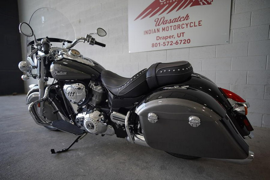 2024 Indian Motorcycle® Springfield® Black Metallic/Titanium Metallic